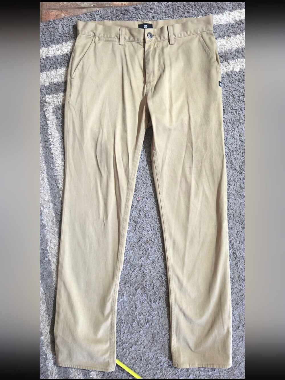 DC Men's Khaki Chino Pants - Beige 30x30